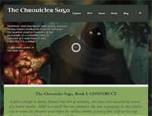 Tablet Screenshot of chroniclersaga.com